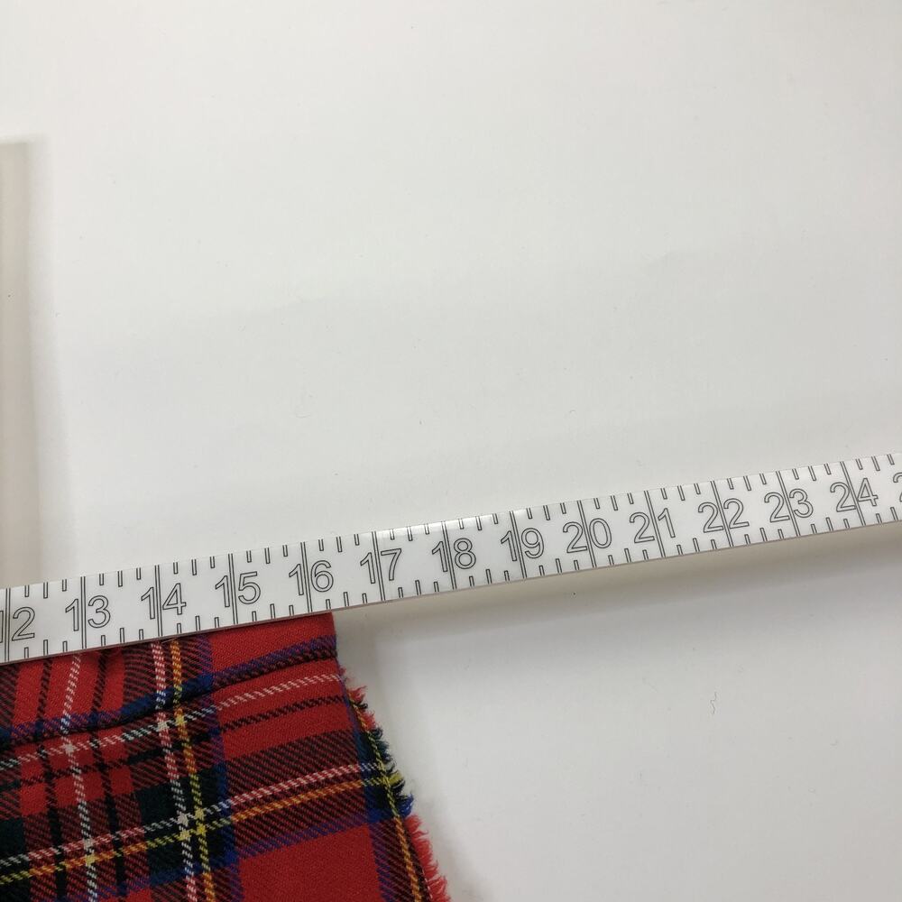 Unbranded Kilt Skirt US 16 (Fits 32In) 100% Wool Buckle Midi Skirt Tartan Plaid - Picture 5 of 12